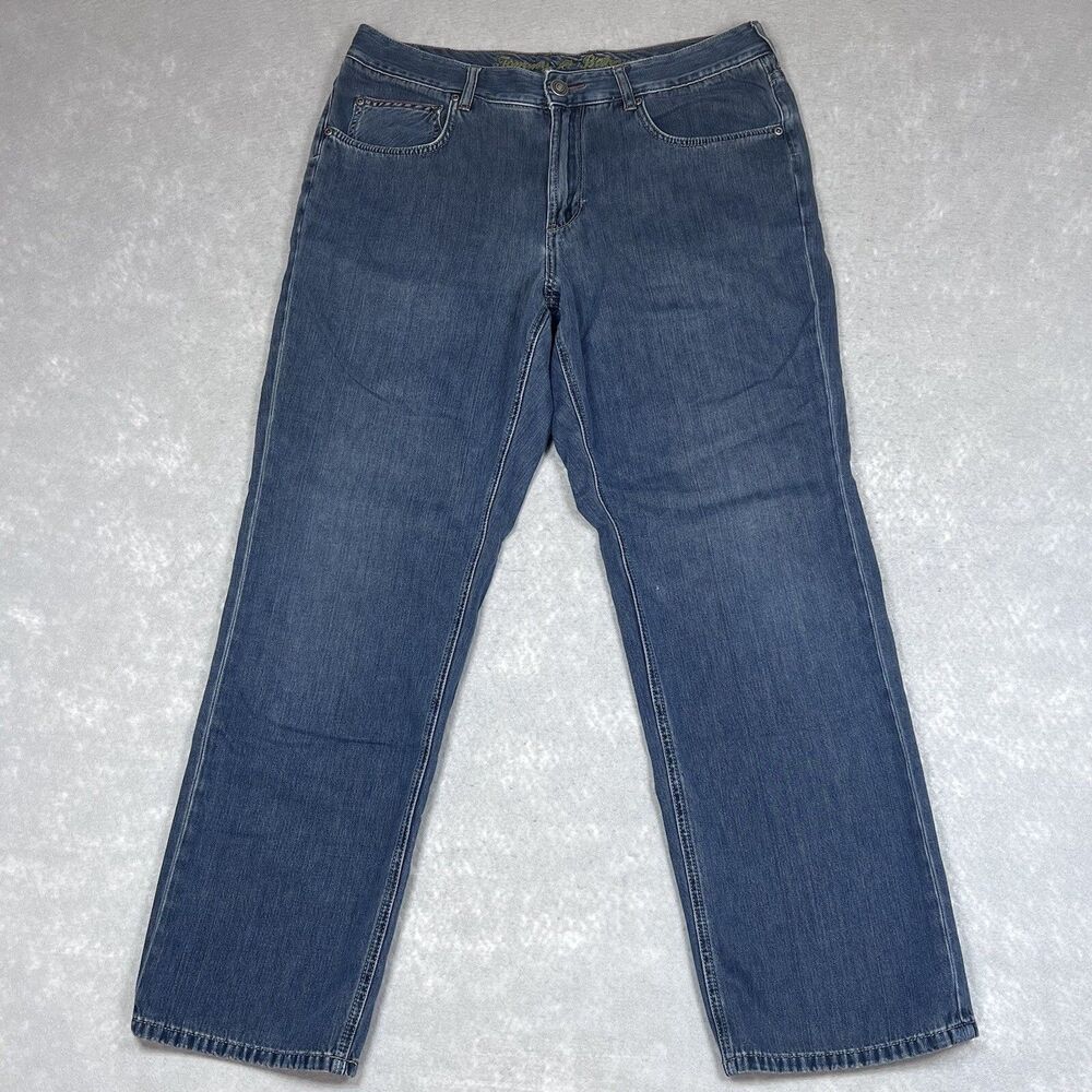 Tommy Bahama Jeans Mens 38 Blue Denim Classic Fit Lightweight Casual Comfort